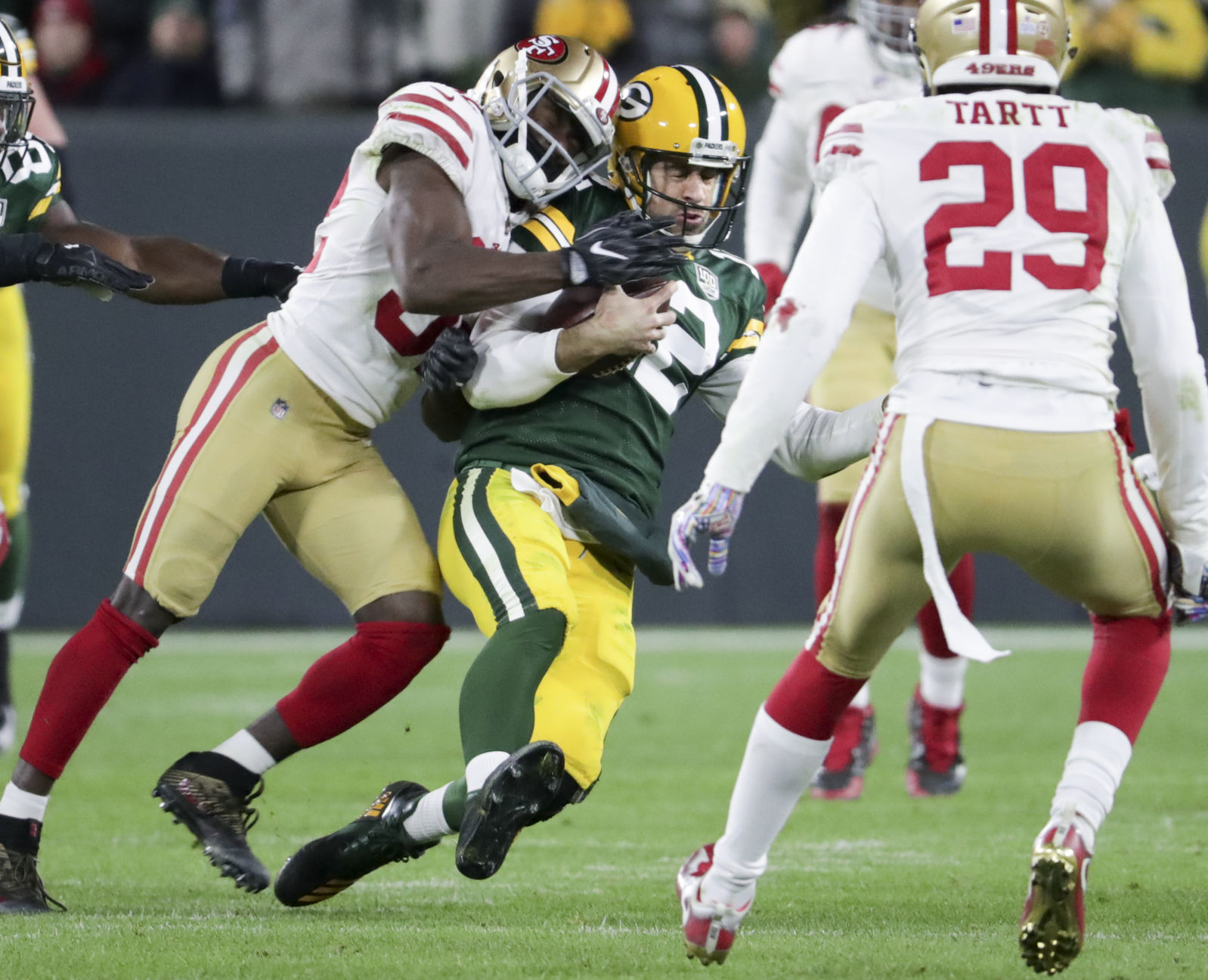 Packers 33, 49ers 30